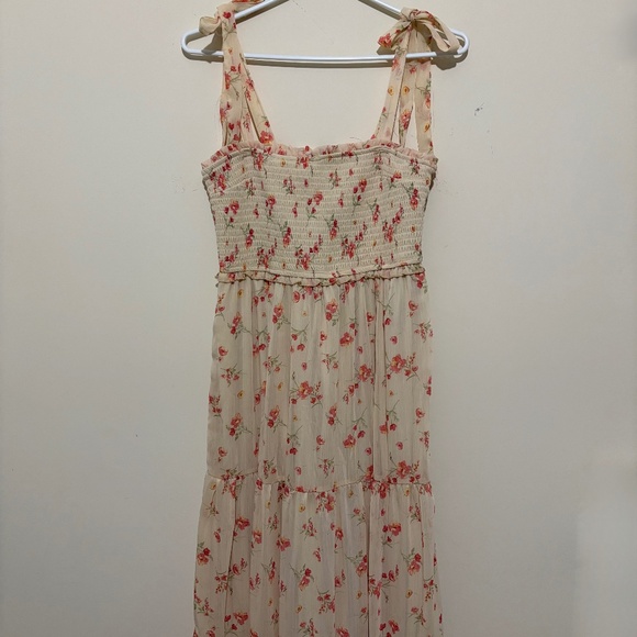 Forever21 Tie Strap Floral Maxi Dress (3 for $45) - Picture 1 of 4